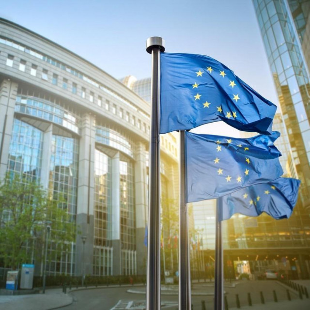 Zastave EU u Bruxellesu