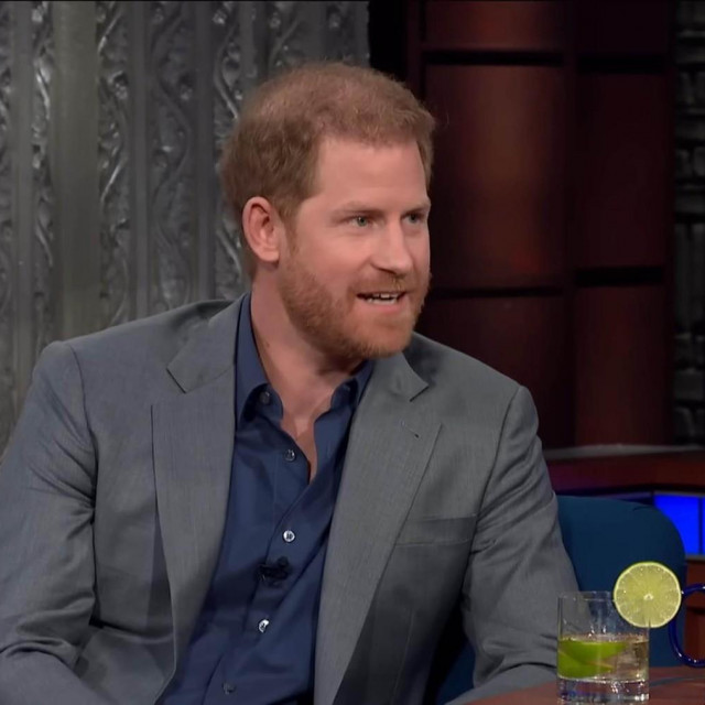 Princ Harry kod Stephena Colberta