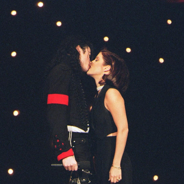 Michael Jackson i Lisa Marie Presley