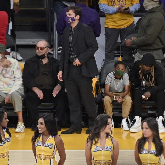 Jack Nicholson na utakmici Lakersa