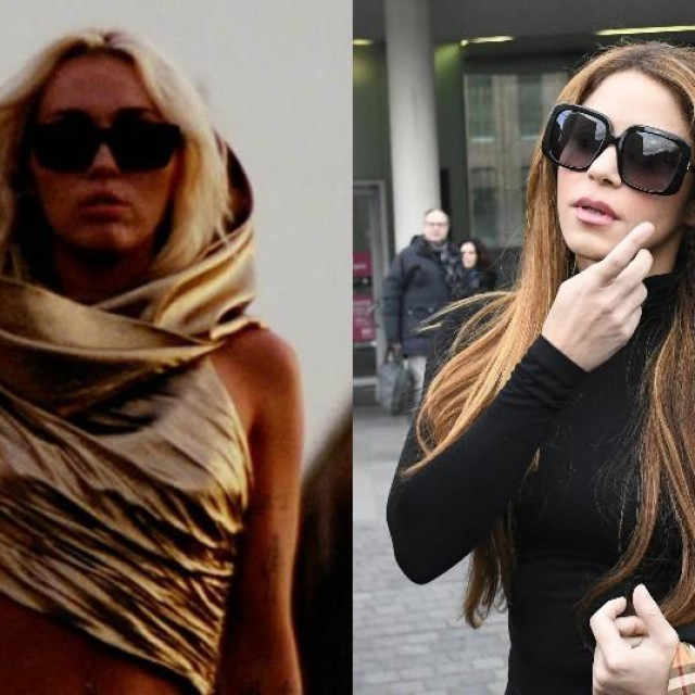 Miley Cyrus i Shakira
