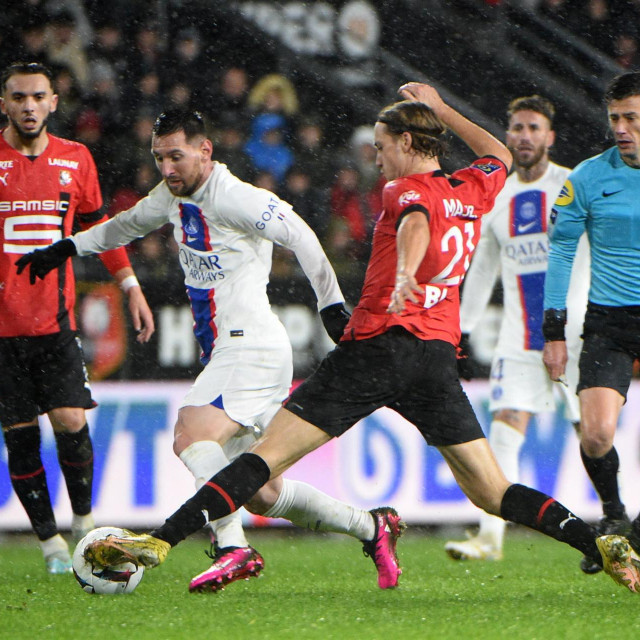 Leo Messi i Lovro Majer