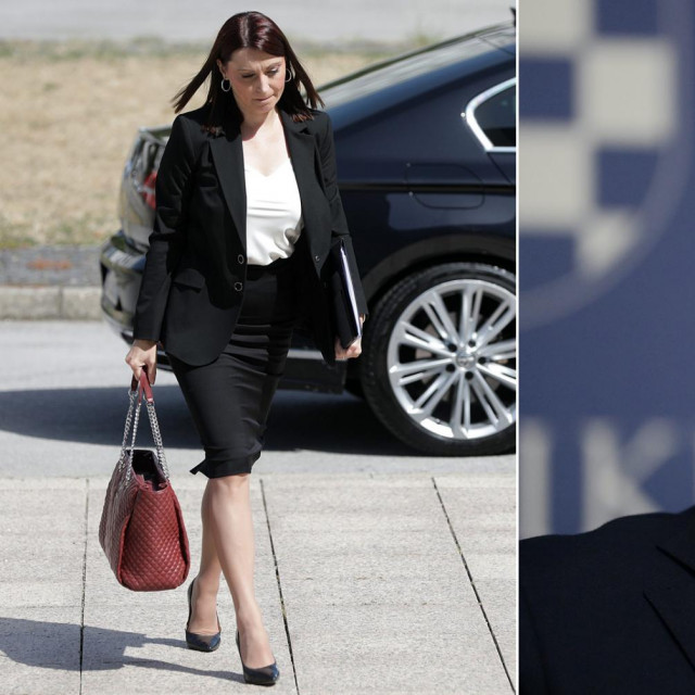 Nataša Tramišak i Andrej Plenković