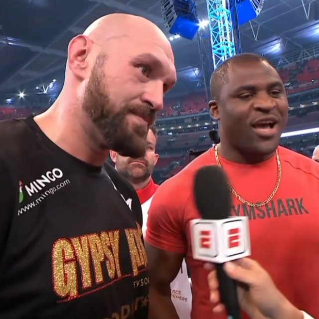 Ngannou i Fury