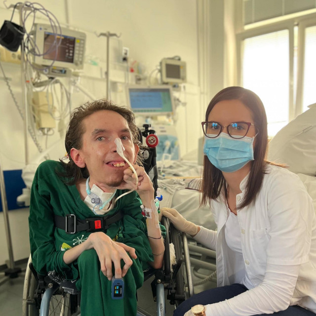 Jan Bolić na neurologiji KBC-a Rijeka