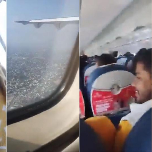 Kadrovi iz videa koji su četiri prijatelja iz Indije načinila prije pada zrakoplova