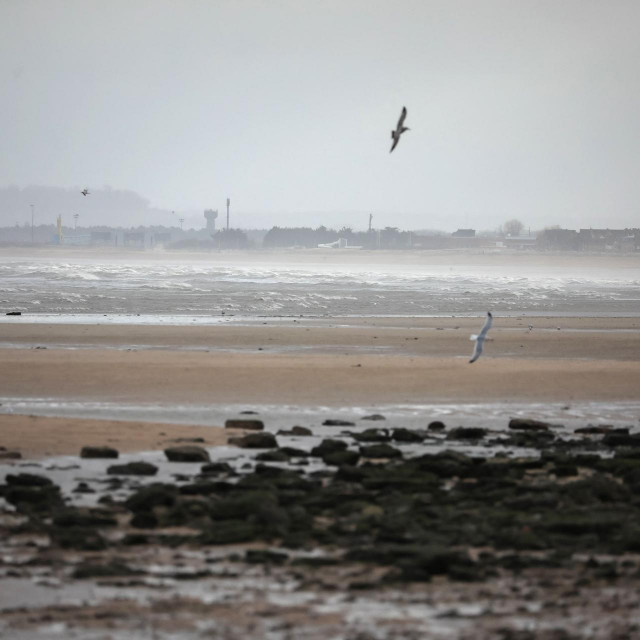 Oluja na obali sjeverozapadne Francuske