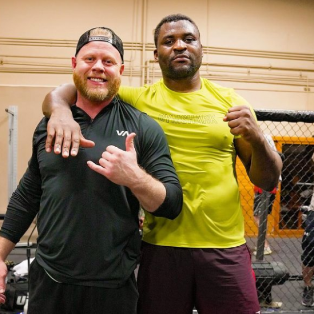 Eric Nicksick (lijevo) i Francis Ngannou