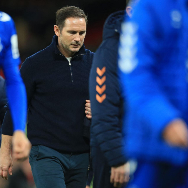 Frank Lampard nema dobre rezultate s Evertonom