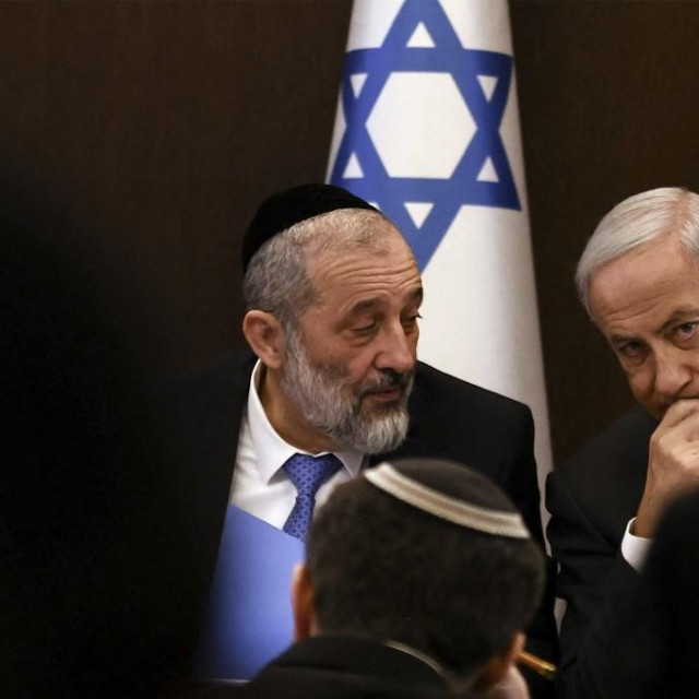 Arie Deri i Benjamin Netanyahu