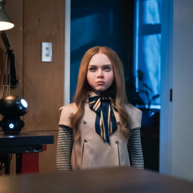 Glumica Amie Donald utjelovila je M3GAN, a glas joj je dala Jenna Davis