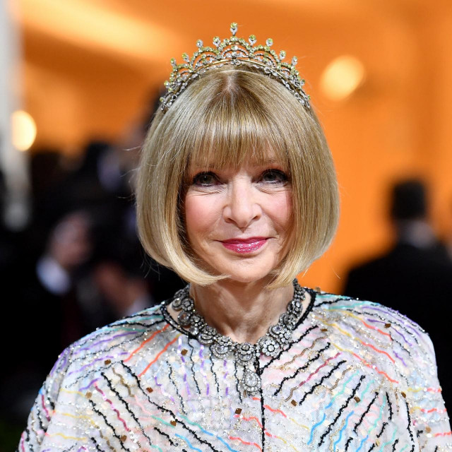 Anna Wintour na prošlogodišnjoj Met Gali.