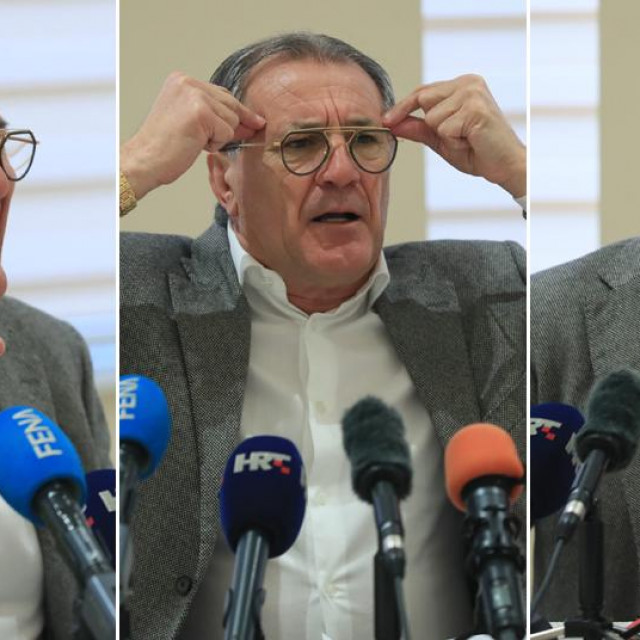 Zdravko Mamić na presici u Mostaru