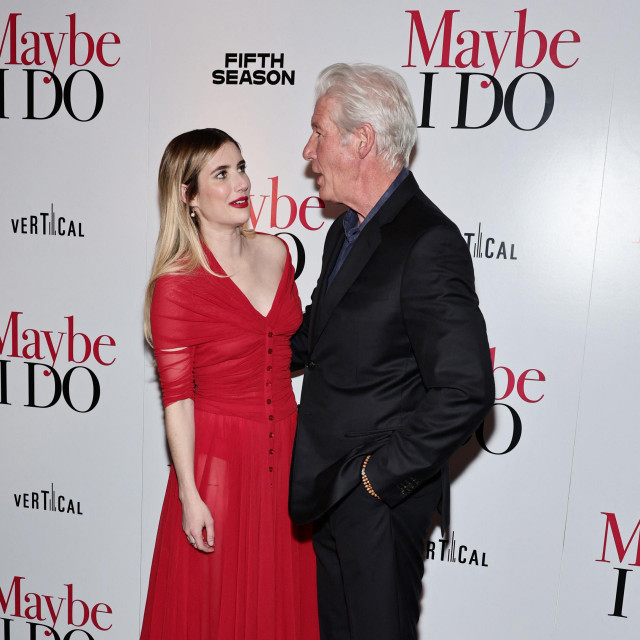 Emma Roberts i Richard Gere