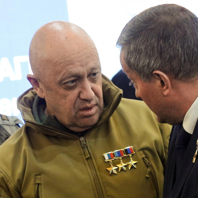 Jevgenij Prigožin (lijevo)