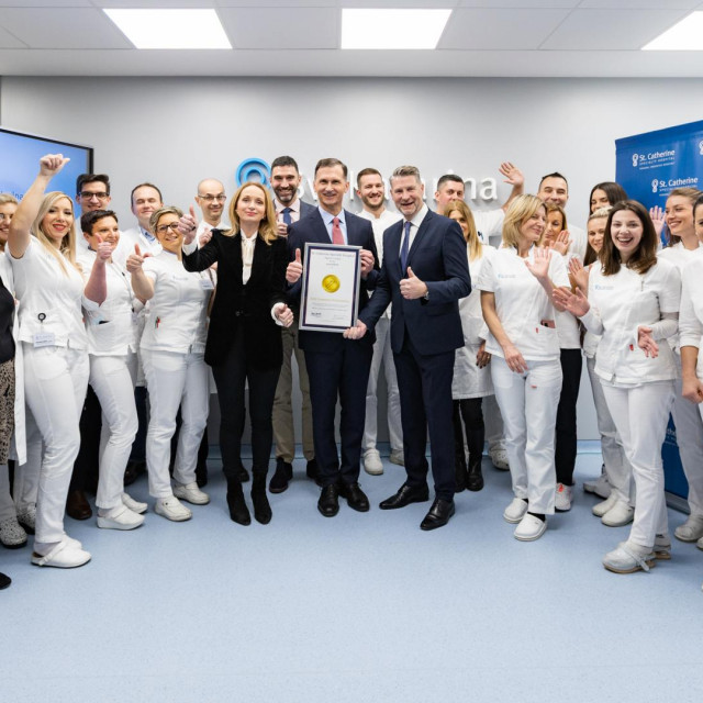 Tim Specijalne bolnice Sv. Katarina s JCI akreditaciojm