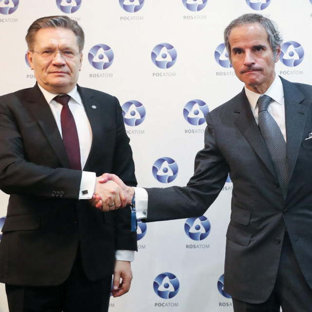 Generalni direktor Rosatoma Aleksej Likačev 

 