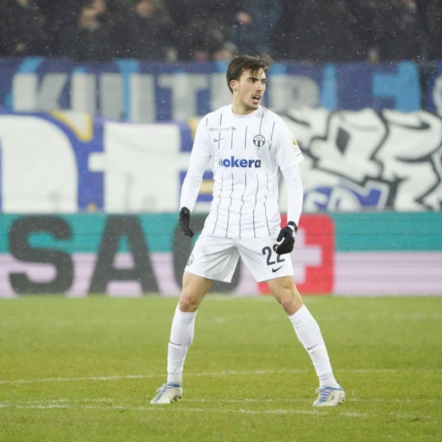 Roko Šimić je zabio gol u debiju za Zurich
