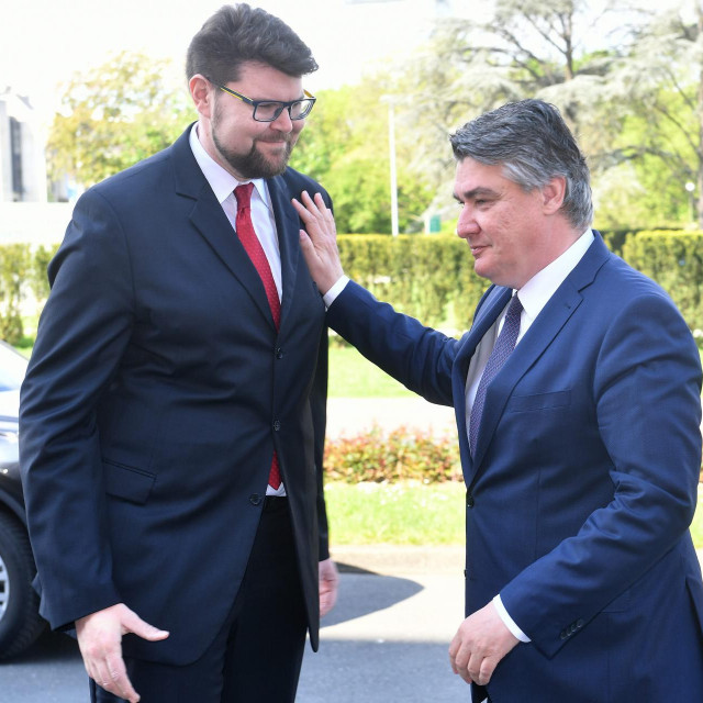 Peđa Grbin i Zoran Milanović