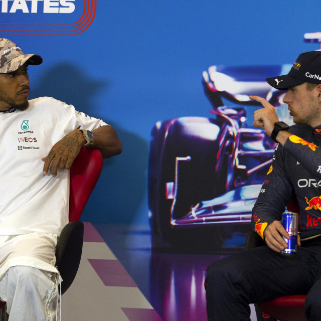 Lewis Hamilton i Max Verstappen