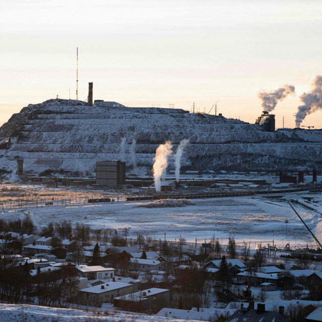 Rudnik metala švedske kompanije LKAB