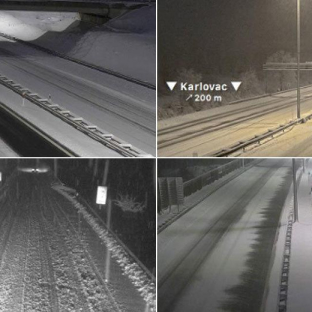 Snijeg na autocesti