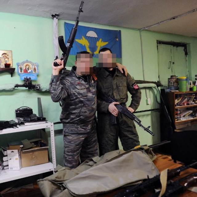 Članovi ruskog carskog pokreta, arhivska fotografija