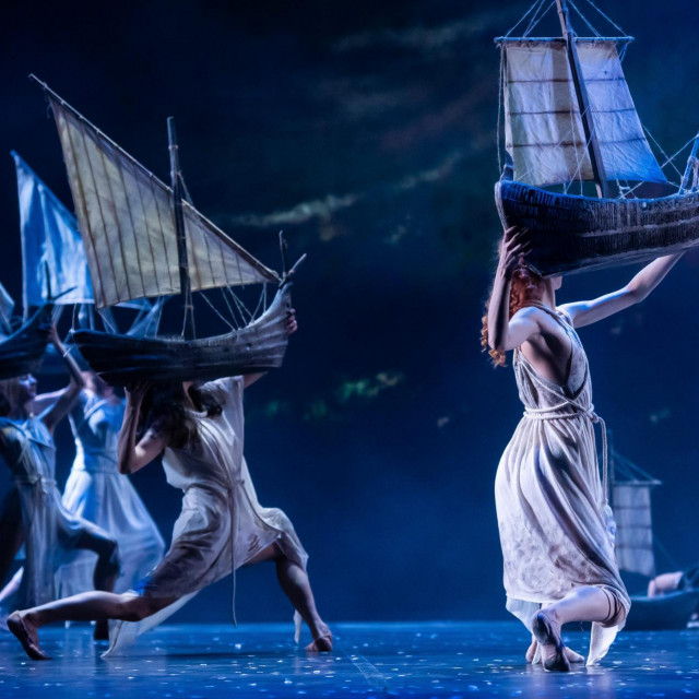 Proba baletne predstave Spartak