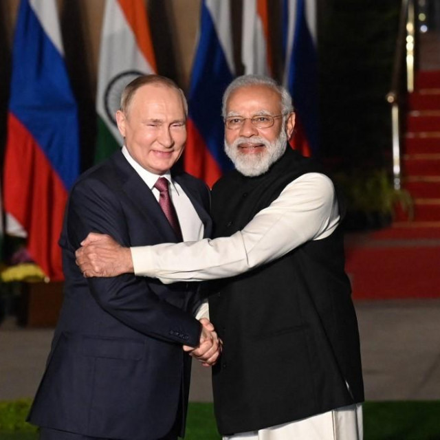 Vladimir Putin i Narendra Modi