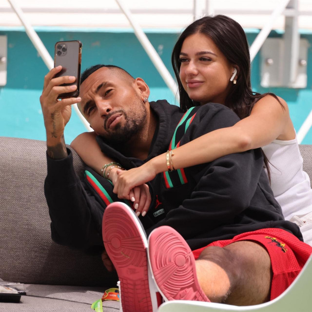 Nick Kyrgios s djevojkom Costeen Hatzi