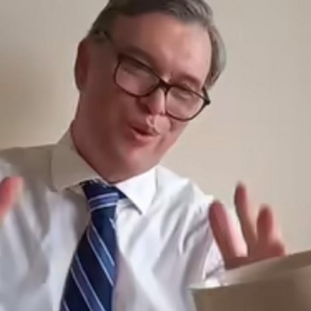Dalibor Golubović glumi Aleksandra Vučića