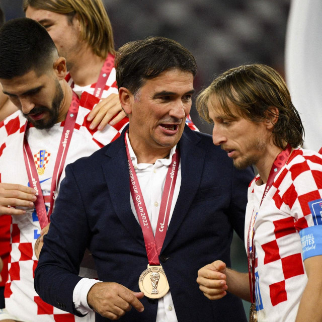 Zlatko Dalić i Luka Modrić