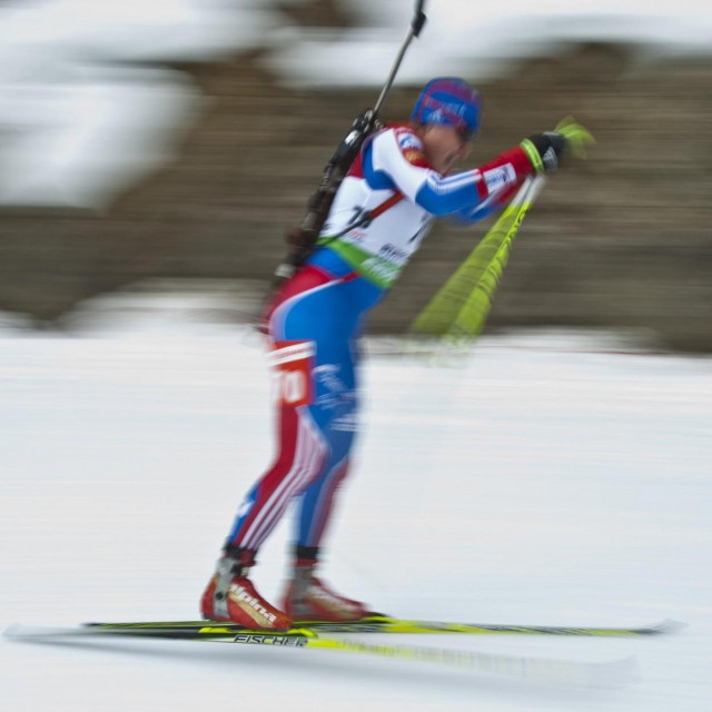 Ilustracija biatlon
