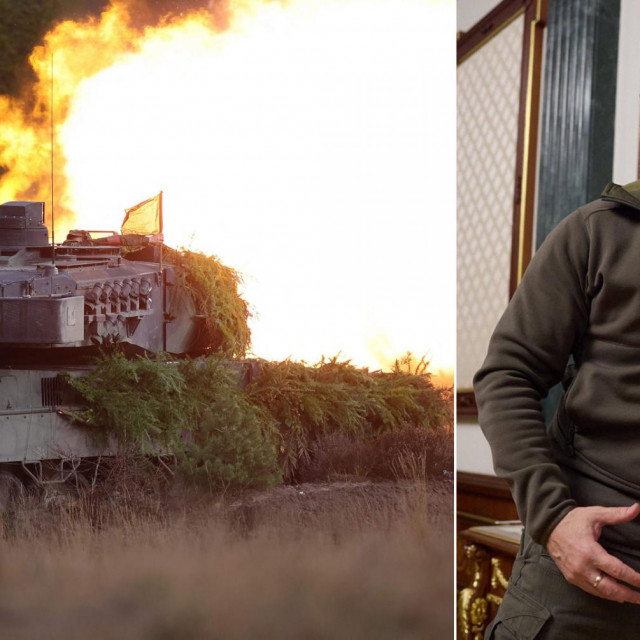 Leopard 2 i Volodimir Zelenski