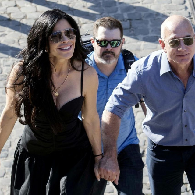Jeff Bezos i Lauren Sanchez