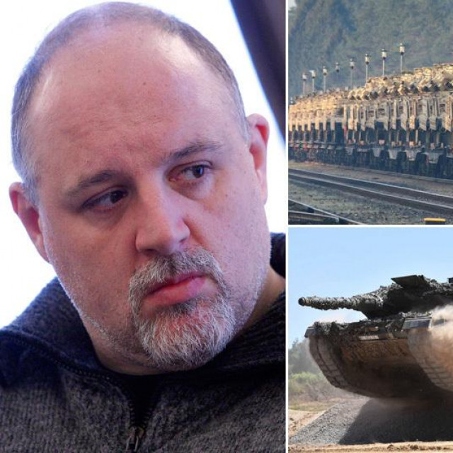 Igor Tabak; američki tenkovi Abrams M1; njemački tenk Leopard 2