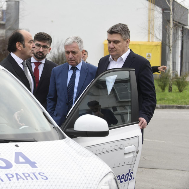 Zoran Milanović u tvornici AD Plastik