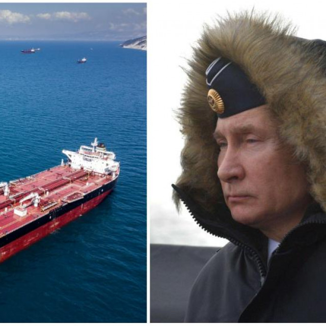 Ruski naftni tankeri, Vladimir Putin/Ilustracija