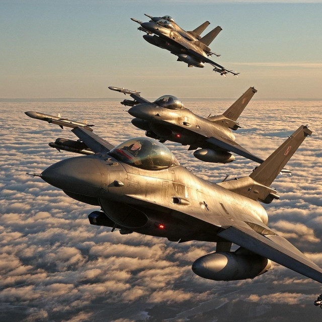 Borbeni avioni F-16 Zračnih snaga Poljske