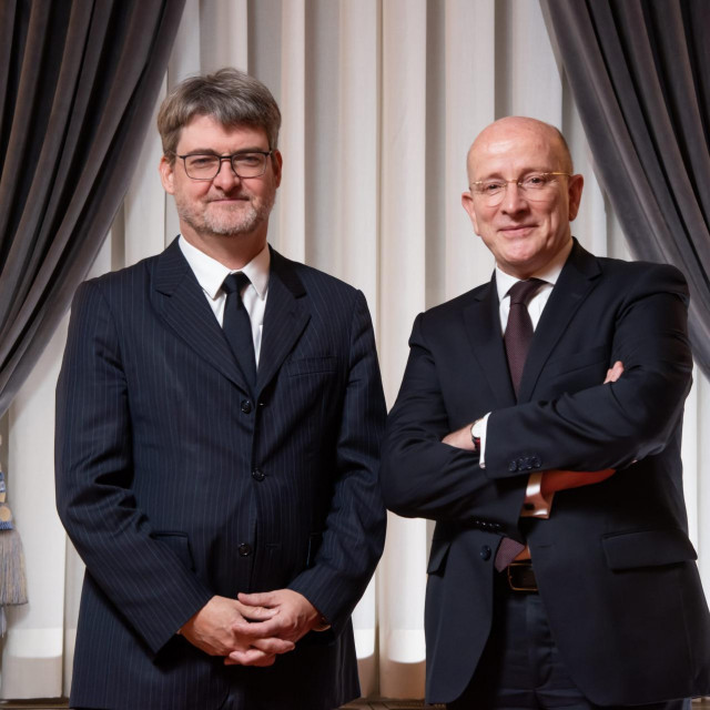 Veleposlanici Francuske i Njemačke, Gael Veyssiere i Christian Hellbach