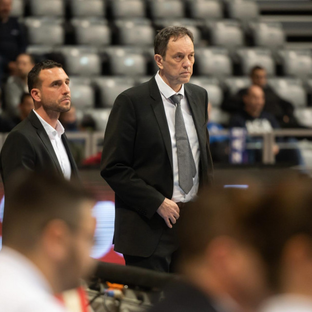 Danijel Jusup, trener Zadra (desno)