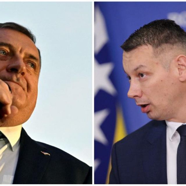 Milorad Dodik i Nenad Nešić
