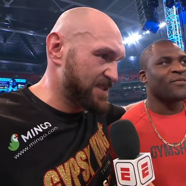 Tyson Fury i Francis Ngannou