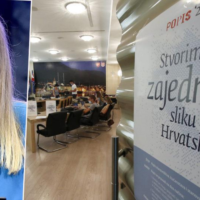 Lidija Brković i i priprema popisivača za popis