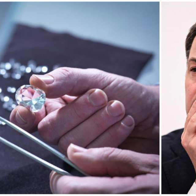 Dijamanti, ilustracija, belgijski premijer Alexander De Croo