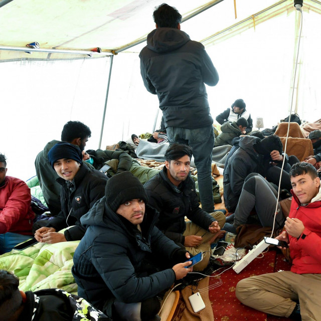 Migranti u Hrvatskoj, ilustracija