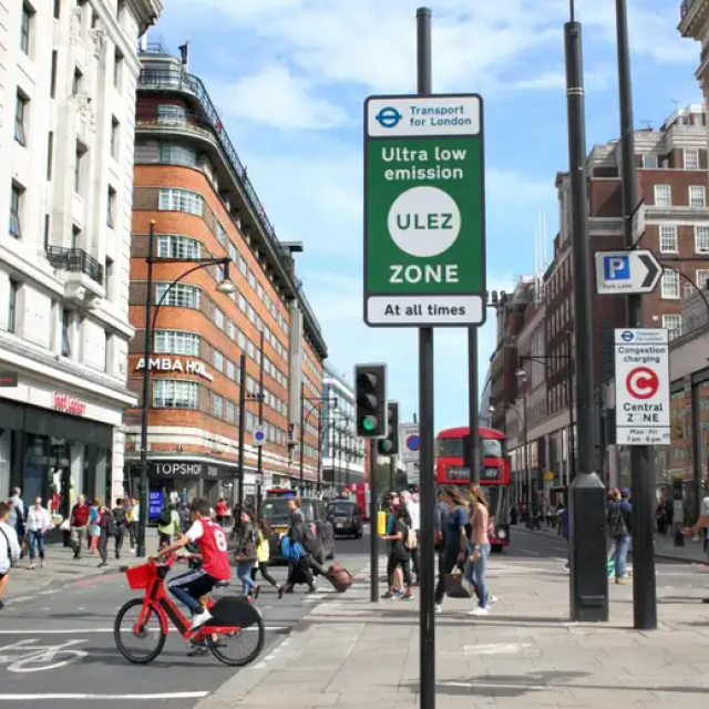 Zona ultra niskih emisija, London