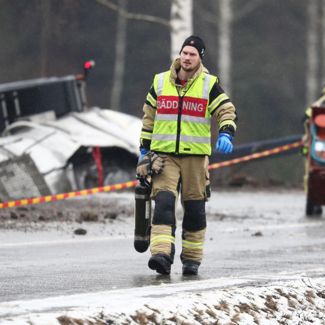 Švedski vatrogasac, ilustracija