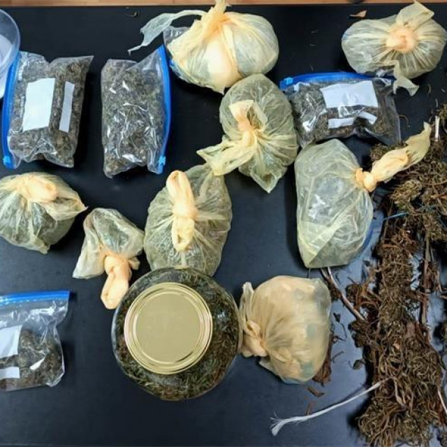 Policija zaplijenila veću količinu marihuane u Metkoviću