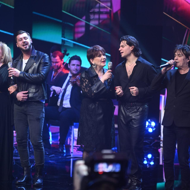 Završna pjesma Nek‘ živi ljubav - Jasna Zlokić, Alen Đuras, Zorica Kondža, Filip Rudan, Vlado Kalember